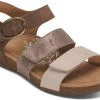 Aetrex Women's Lilly Adjustable Quarter Strap Sandal