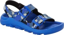 Birkenstock Children's Mogami -Cheap Shoe Store birkenstock childrens mogami camo ultra blue birko flor 1023616 02999.1686263419