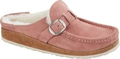 Birkenstock Women's Buckley Shearling -Cheap Shoe Store birkenstock womens buckley shearling pink clay natural suede 1023450 16044.1668104467