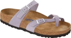 Birkenstock Women's Mayari Soft Footbed -Cheap Shoe Store birkenstock womens mayari soft footbed purple fog nubuck leather 1024027 86033.1686306981