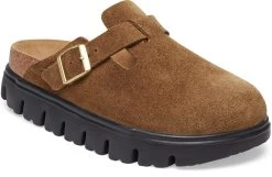 Birkenstock Women's Papillio Boston Chunky -Cheap Shoe Store birkenstock womens papillio boston chunky dark tea suede 1028402 25558.1717791816