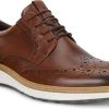 ECCO Men's ST.1 Hybrid Brogue -Cheap Shoe Store ecco mens st 1 hybrid brogue cognac 83642401053 87195.1584653846
