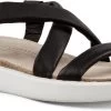 ECCO Women's Corksphere Flat Sandal 1 ECCO Women's Corksphere Flat Sandal -Cheap Shoe Store ecco womens corksphere flat sandal black 27188301001 17837.1621888888