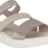 ECCO Women's Flowt 2 Band Sandal 1 ECCO Women's Flowt 2 Band Sandal -Cheap Shoe Store ecco womens flowt 2 band sandal grey rose metallic 27371351487 37530.1687209750