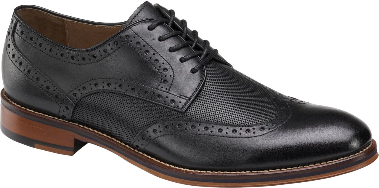 Johnston & Murphy Conard Embossed Wingtip 3 Johnston & Murphy Conard Embossed Wingtip