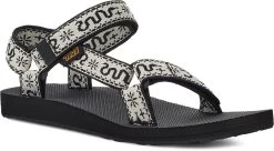 Teva Women's Original Universal -Cheap Shoe Store teva womens original universal bandana white black 1003987 bwblc 94956.1713903747