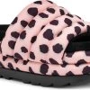 UGG Women's Maxi Slide Cheetah Print -Cheap Shoe Store ugg womens maxi slide cheetah print pink scallop 1127074 pslp 39059.1652107298.600.600